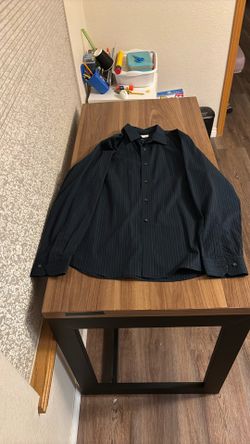 Black Dress Shirt Gap Size L