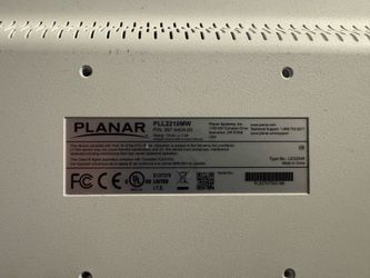 Planar 22” LCD monitor
