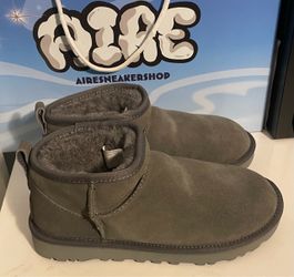 Uggs Grey Ultra Mini Boot $120 or (Best Offer)