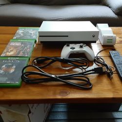 Xbox One S with 3 Games