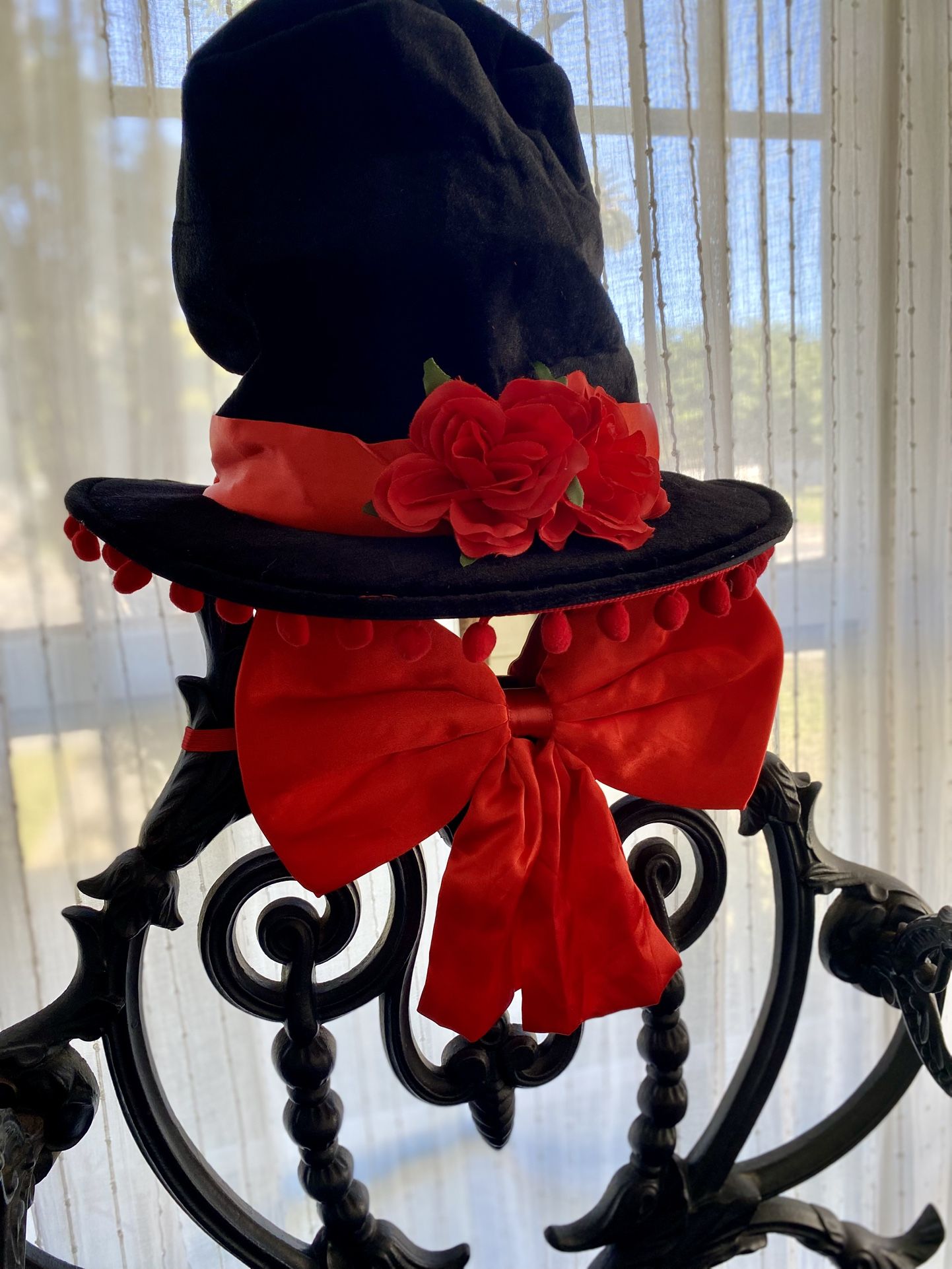 Halloween Costume- Catrin Hat And Bow