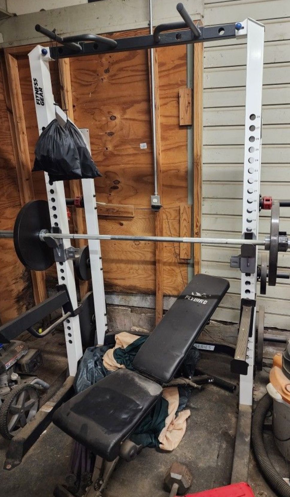 Rack,Bench,Bar,&Weights