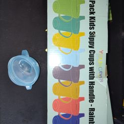 Children's Plates and sipper Cups