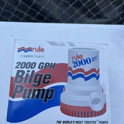 Rule 2000 Bilge Pump
