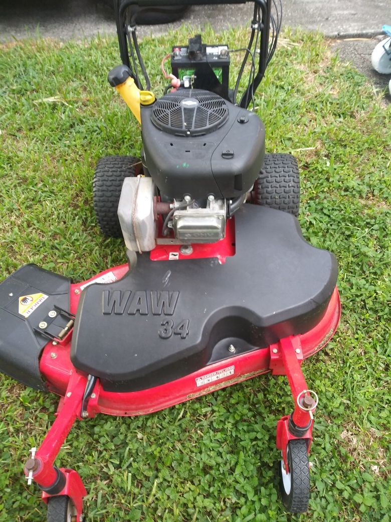 Gravely 34 WAW commercial mower in mint condition!