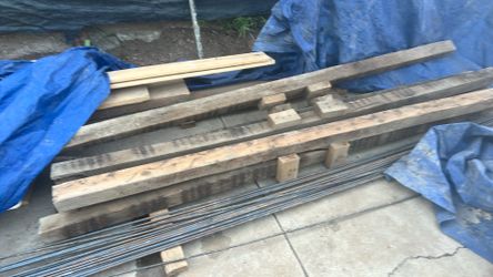 4 x 4 by 9 foot treated lumber