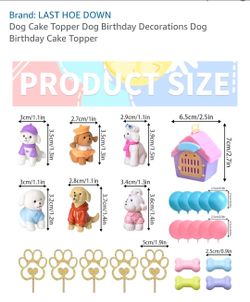 Puppy birthday party leftovers
