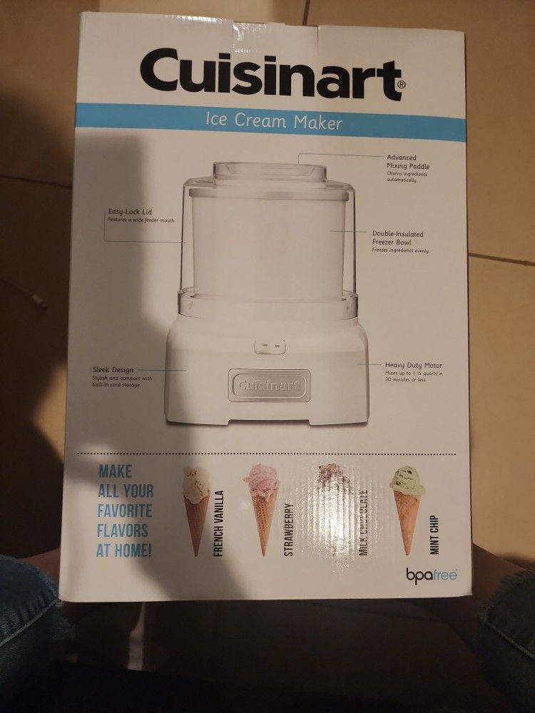 Ice Cream Maker Cusine Art