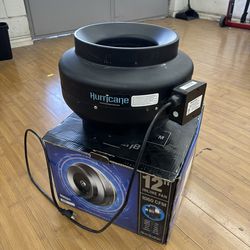 Hurricane 12" Inline Fan, 1060 CFM