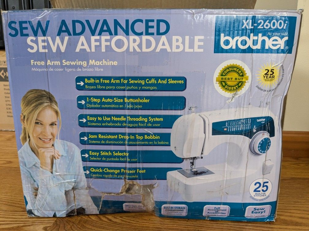 Brother xl2600i 25-Stitch Free-Arm Sewing Machine