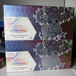 Prismatic Evolutions Super Premium Collection Pokemon Cards 