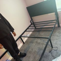 Full size mattress and bed frame