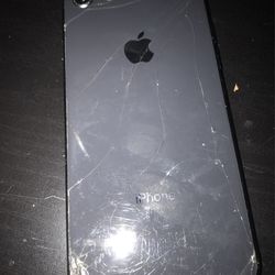 Cracked iPhone 8