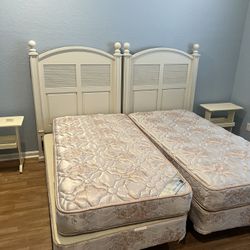 Two Twin Beds And Night Stands 