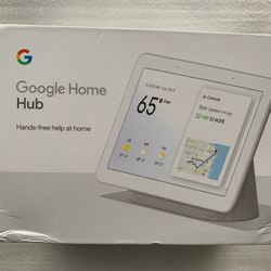 Google Home Hub 7” Touch