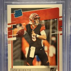 #301 Joe Burrow 2020 Donruss BGS 9