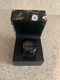 Ed Hardy Skull watch
