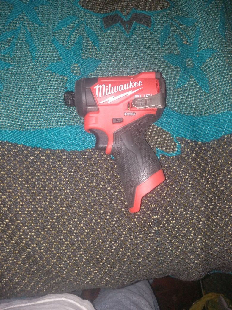 New Milwaukee M12 Fuel 1/4 Hex Impact Tool Only