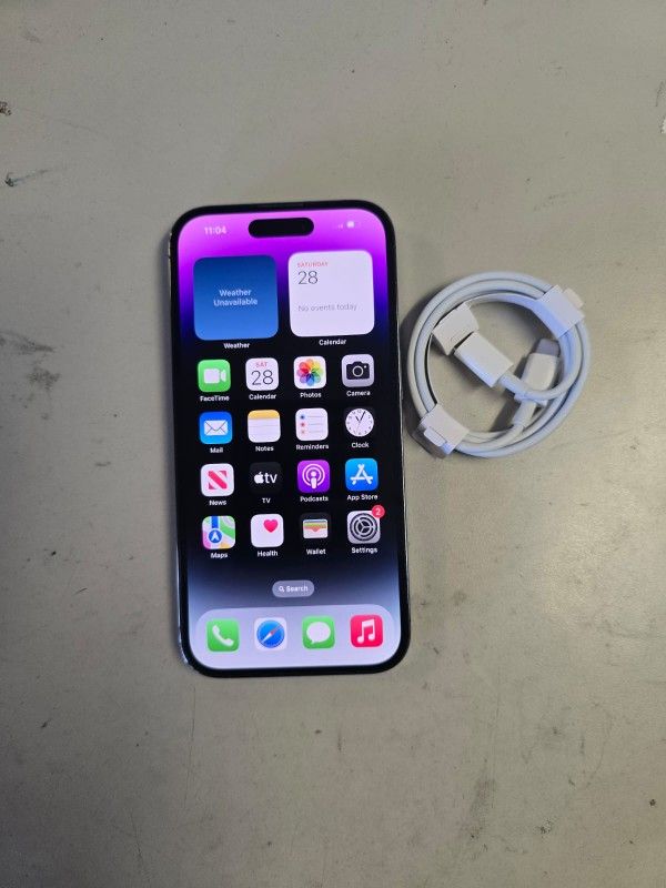 Iphone 14 Pro 128 Gb 5g Tmobile Fully Paid Factory Unlocked For All Carriers Including Metropcs
