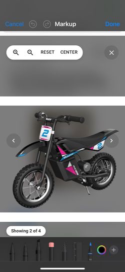 Razor Miniature Dirt Rocket MX125 Electric-Powered Dirt Bike - Black With Decal Included Recommended