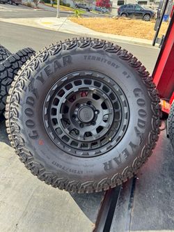 17” Rims  & 35” Tires for sale