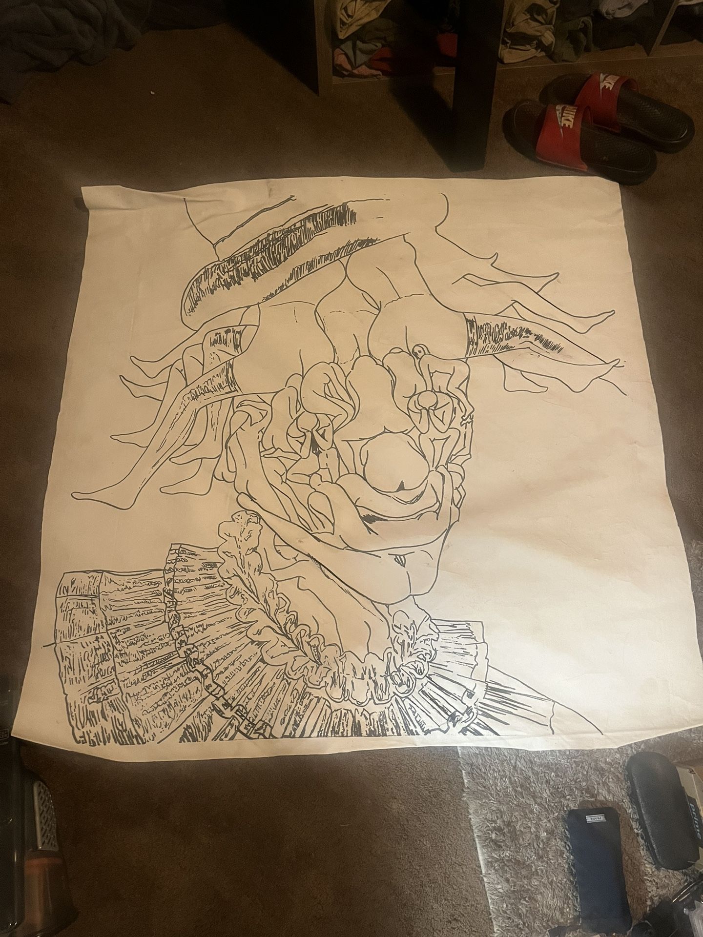 Artwork / Abstract Clown