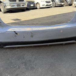 2025 Nissan Versa Rear Bumper (OEM) – Repaired, Ready for Paint