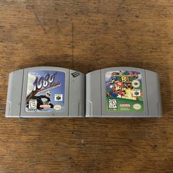 Nintendo 64 Classics Bundle: Super Mario 64 & 1080° Snowboarding – Tested & Working!