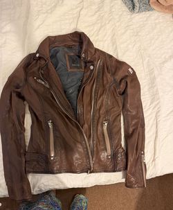 Mauritiius Genuine Leather Moto Jacket Women’s  Small
