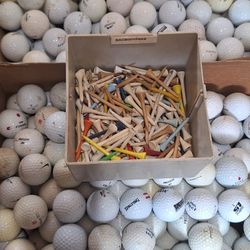 Golf Balls And Tees