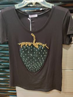 Ziquez Black T-Shirt, New 