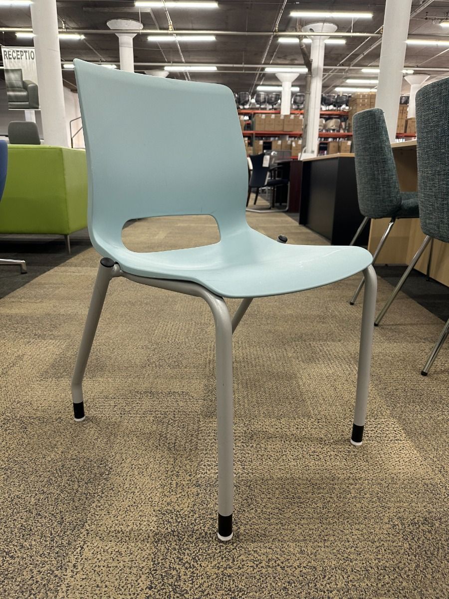 HON Motivate Stack Chair (Aqua/Black)
