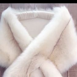Faux Fur Shawl 