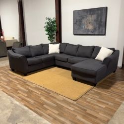 Gray Sectional Sofa 🚛 Delivery Available