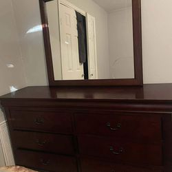 Bed frame & dresser