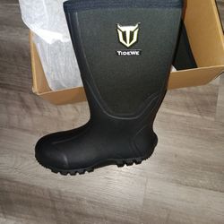 Tidewe Mens Rain Boots Sz 8