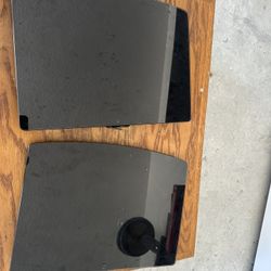 Glass Entertainment Shelves