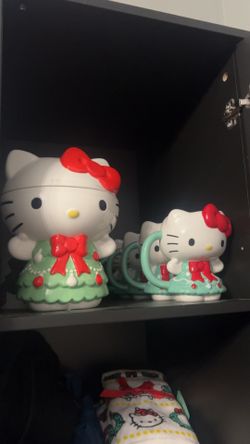 Hello Kitty Cookie Jar Set