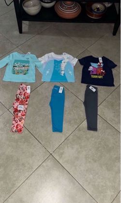 Old Navy Toddler Girl’s Leggings and Shirts / Tops, Size 18-24 Months