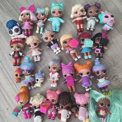 Lol Surprise Doll Lot OMG 27 Total Pieces