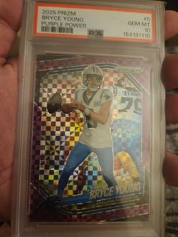 2025 prizm Bryce Young purple power 34/49