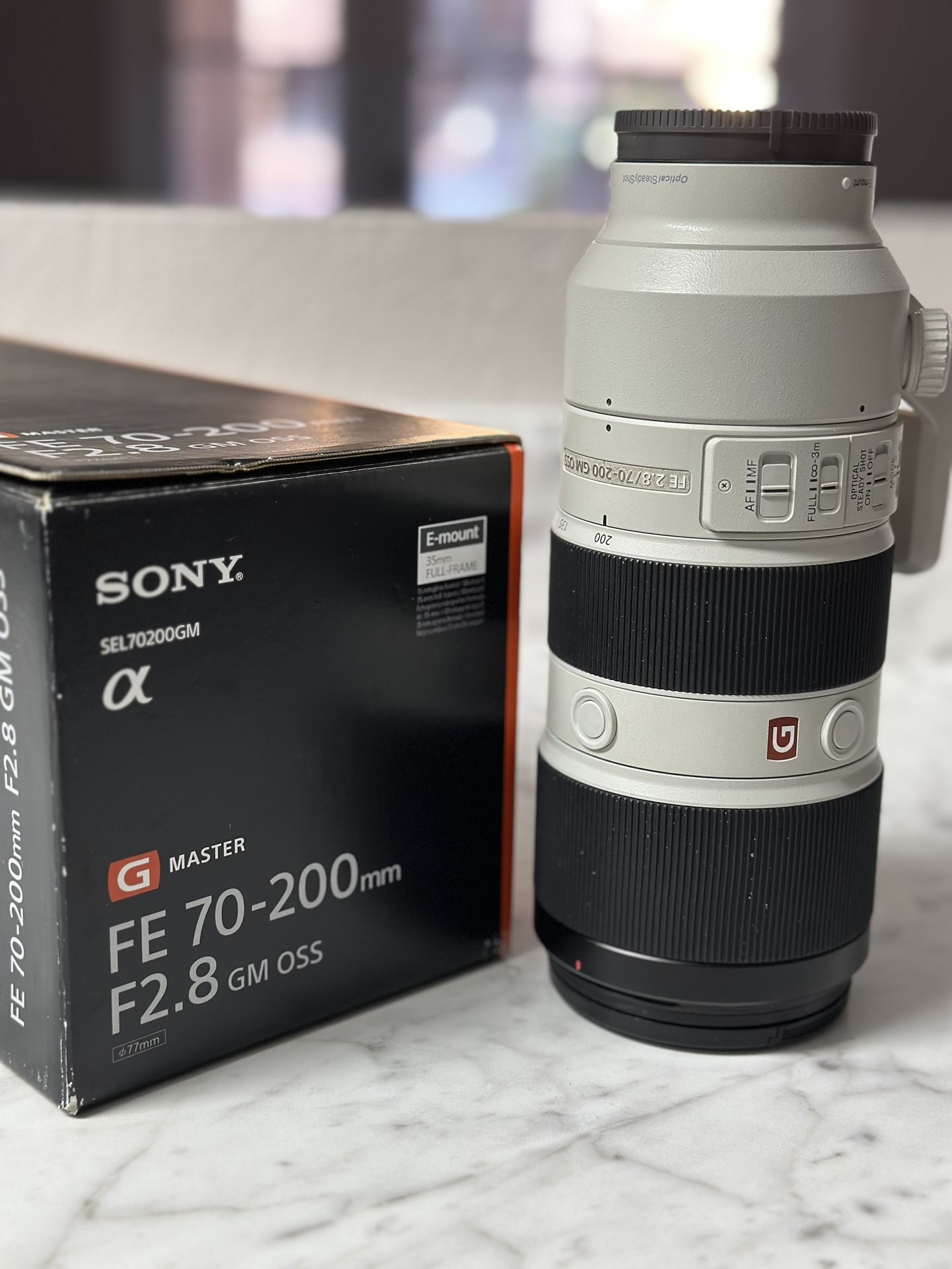 Sony FE 70-200mm f/2.8 GM OSS Lens