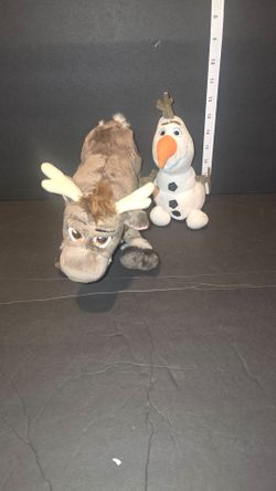 Disney Frozen Olaf and Sven Plush Set