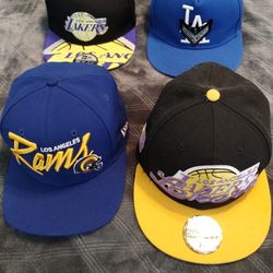 Lakers Rams Dodgers Hats 