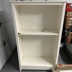 White Bookshelf