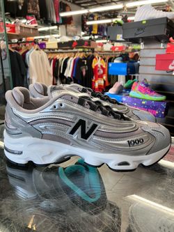New Balance 1000 Silver Metallic Truffle Salt