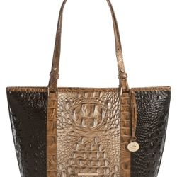 Brahmin Asher Medium Embossed Leather Tote