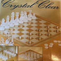 Crystal Chess Set.