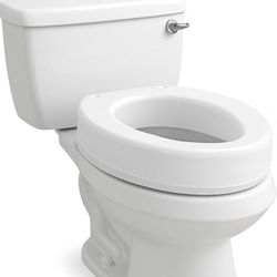 Carex Toilet Seat Elevator for elongated toilets, model FGB306