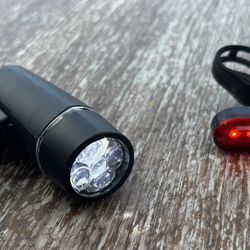 Front And Rear Lights For Bicycle 